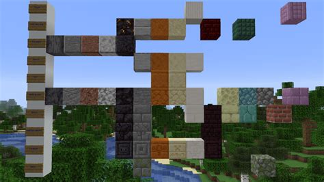 (20w15a) Stone types and their derivatives : Minecraft