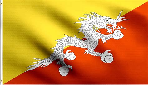 Bhutan flag | Flag of Bhutan | Bhutans national symbol | always bhutan