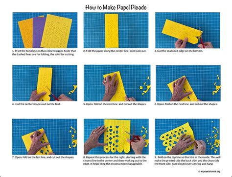 How to Make Papel Picado Tutorial Video | Mexican Paper Cutting