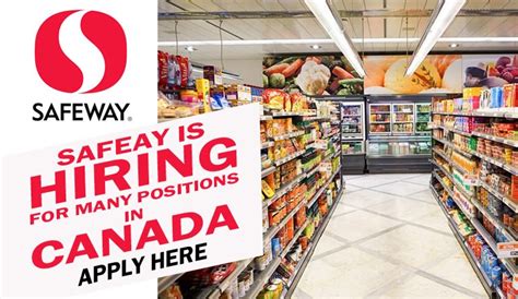 Job Alert: Safeway is Hiring for Many Positions in Canada, Apply Here