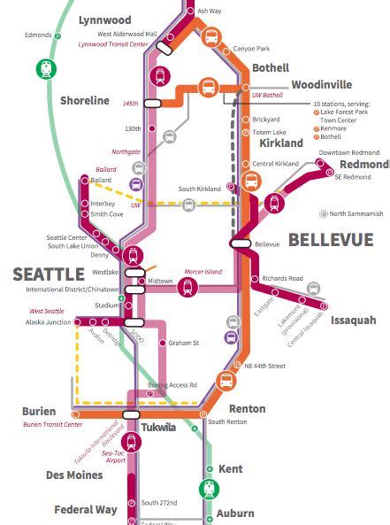 West Seattle Light Rail Map