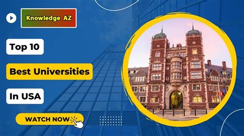 Top 10 Best Universities In USA - Top 10 Best Universities In The United States 2022 - 2023 ...