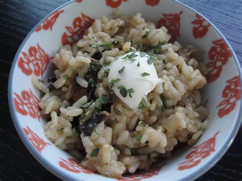 Risotto with Porcini Mushrooms and Mascarpone | A Fork In Each Hand