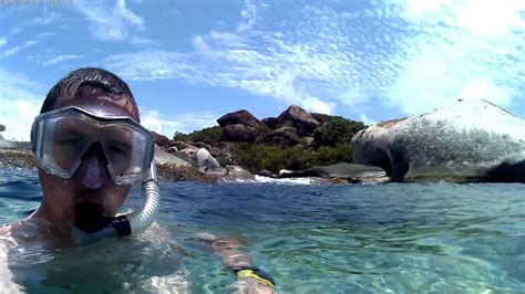 The Baths at Virgin Gorda Tortola BVI Snorkeling - YouTube