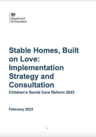 Children's Social Care: Stable Homes, Built on Love | Better Care Network