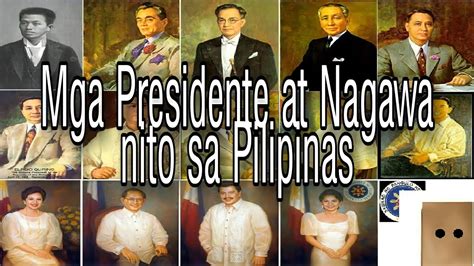 Mga Nagawa ng mga Nagdaang Pangulo ng Pilipinas | Former Presidents of the Philippines - YouTube