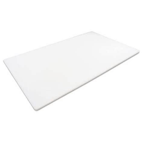 Thirteen Chefs 30 x 18 Inch Dishwasher Safe HDPE Plastic Cutting Board, White, 1 Piece - Kroger