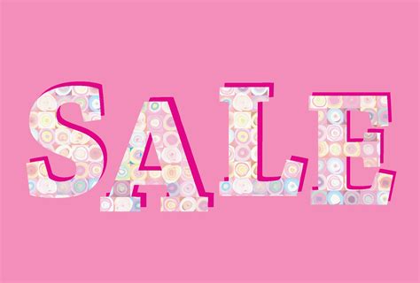 Sale banner. Big summer sale sign over pink background 511706 Vector ...