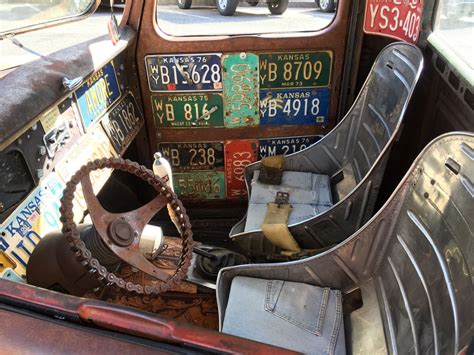 This rat rod interior : RatRod