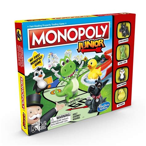 Mode mondiale Un magasin quotidien à bas prix Hasbro Monopoly Junior Board Game NEUF Bon produit ...