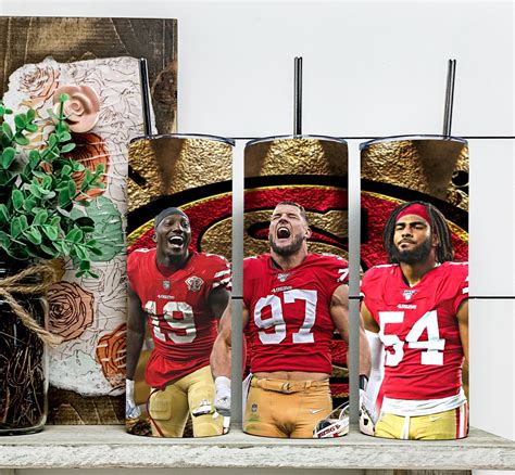 49ers 20oz Tumbler Wrap - Etsy