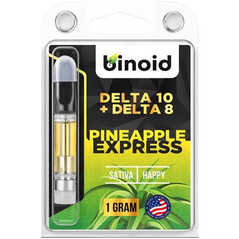 Binoid Pineapple Express Delta 10 THC Vape Cartridge | VapeFuse