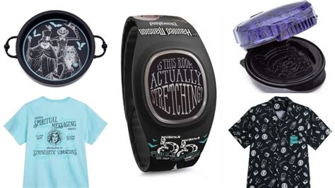 New Haunted Mansion 55th Anniversary MagicBand+, Apparel, Waffle Maker ...