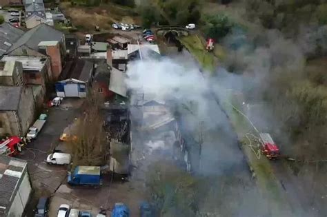 Withnell Fold Chorley fire latest as 30 firefighters tackle building blaze and residents told ...