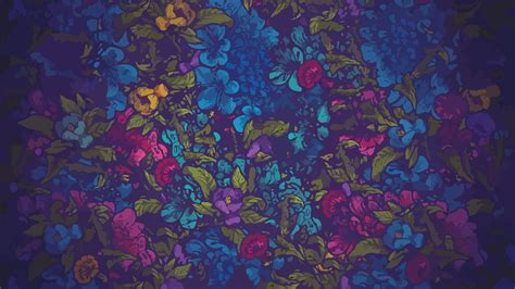 2560x1440 Floral Pattern Abstract 1440P Resolution HD 4k Wallpapers, Images, Backgrounds, Photos ...