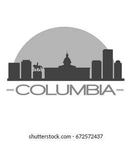 Columbia South Carolina Skyline Stock Vectors, Images & Vector Art ...