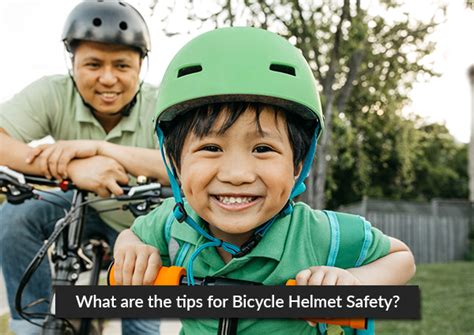 What are the Tips for Bicycle Helmet Safety