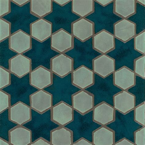 Stars and Hex Patterns | Handmade tiles, Handmade ceramic tiles ...