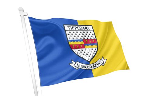 Tipperary County Crest Flag – Flags Ireland Prospect Design