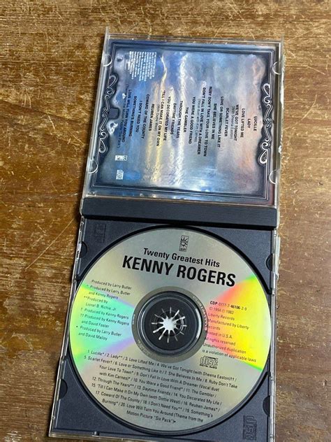 Kenny Rogers- twenty greatest hits, Hobbies & Toys, Music & Media, CDs ...