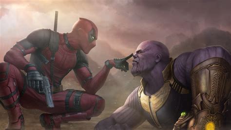 Deadpool vs. Thanos Animated Showdown Wallpaper — Wallpaper Engine Space