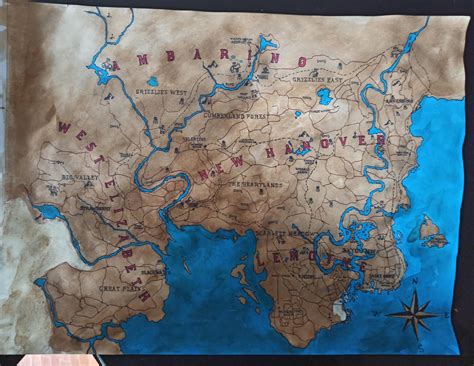 I made a Map to help me get the 100% : r/reddeadredemption