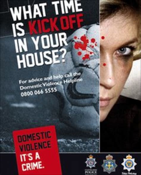 Police target domestic violence during World Cup fever - BBC News