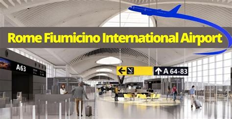 Rome Fiumicino International Airport Terminal, Map, Lounge, 56% OFF