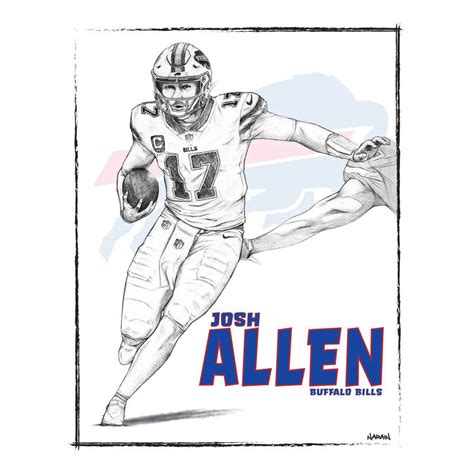 Josh Allen by DarrylNarain on DeviantArt