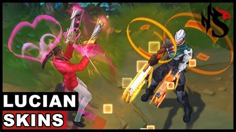 All Lucian Skins Spotlight (League of Legends) - YouTube