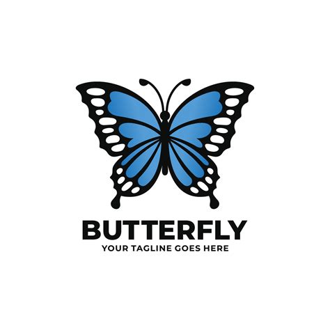 Butterfly logo design vector illustration 13440643 Vector Art at Vecteezy