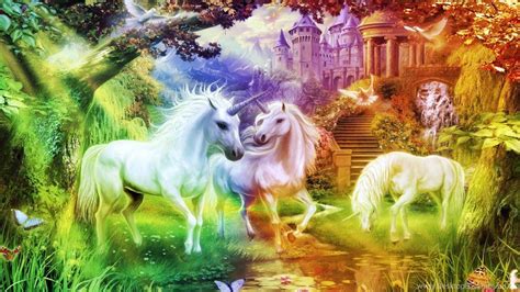 Rainbow Unicorn Wallpapers - Wallpaper Cave