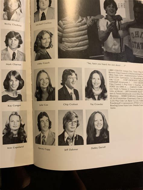 Jeffrey Dahmer Authentic Yearbook : r/whatsthisworth