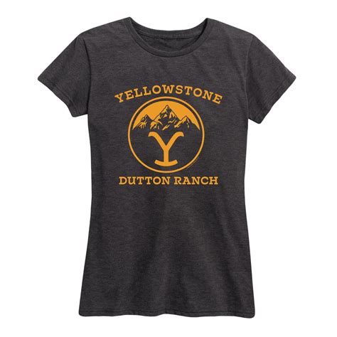 Yellowstone - Official Yellowstone Merchandise - Women's Short Sleeve Graphic T-Shirt - Walmart.com