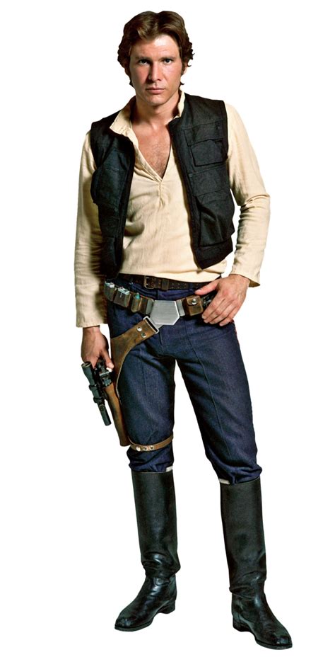 Harrison Ford as Han Solo in Star Wars (1977). | Star wars han solo ...