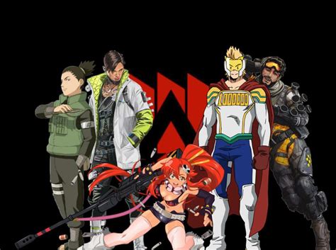 ANIME CHARACTERS AS APEX LEGENDS | Anime Amino