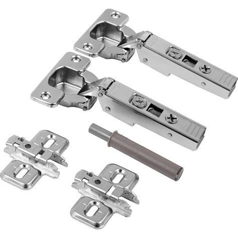 Blum Unsprung Concealed Hinge 120° Overlay With Piston | Toolstation