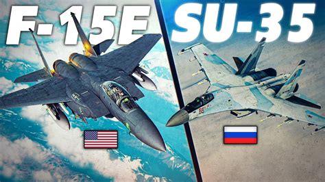 Su-35 Flanker-E Vs F-15E Strike Eagle | Hypersonic Missiles | Digital ...