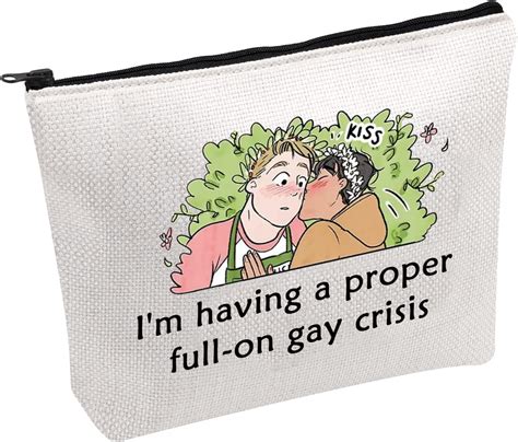 Heart Stopper Merch Heartstopper Makeup Bag Spotify Inspired Gift BL Boys Love Gift Comics Lover ...