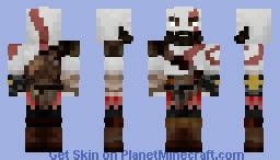 Kratos (God of War 2018) Minecraft Skin