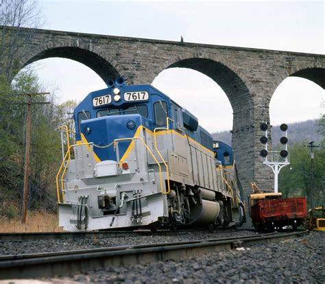 Starrucca Viaduct: Completed By The NY&E (1848)