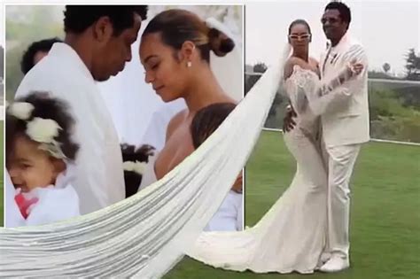 Beyonce gives first glimpse of wedding dress she wore to renew vows ...