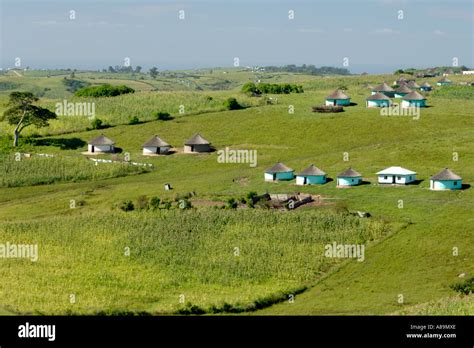 View of the landscape in the Eastern Cape Province of South Africa ...