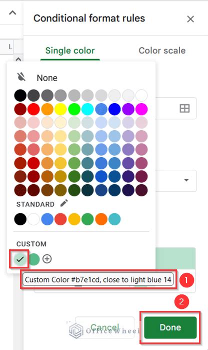 How to Highlight IF Statement with Color in Google Sheets