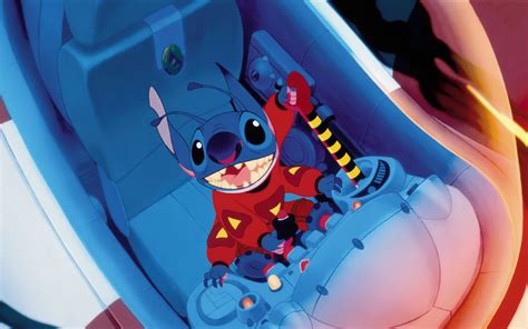 Stitch in Space - HD Wallpaper from Lilo & Stitch