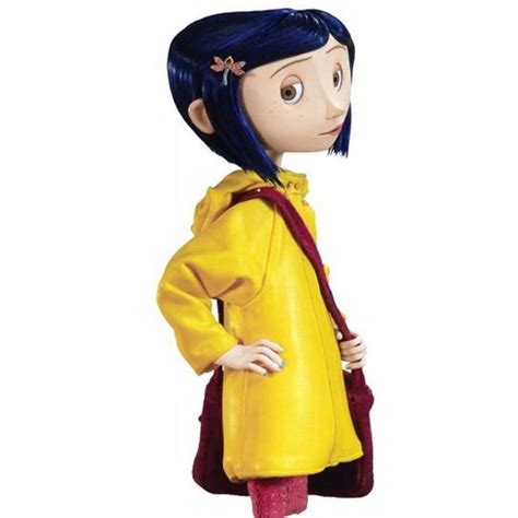 Coraline Jones Coat | Yellow Rain Coat - Jacket Makers