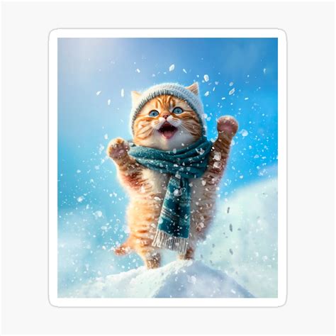 10 Adorable cute cats in snow Enjoying the Winter Wonderland