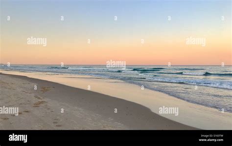 Cabarita beach sunset Stock Photo - Alamy