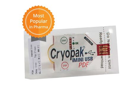 Cryopak USB PDF - Data loggers - IntroTech, the Cold Chain specialist