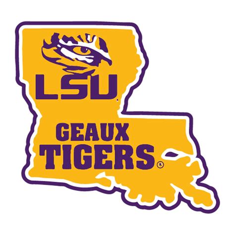 LSU Tigers Svg Geaux Tigers Louisiana State University | Etsy